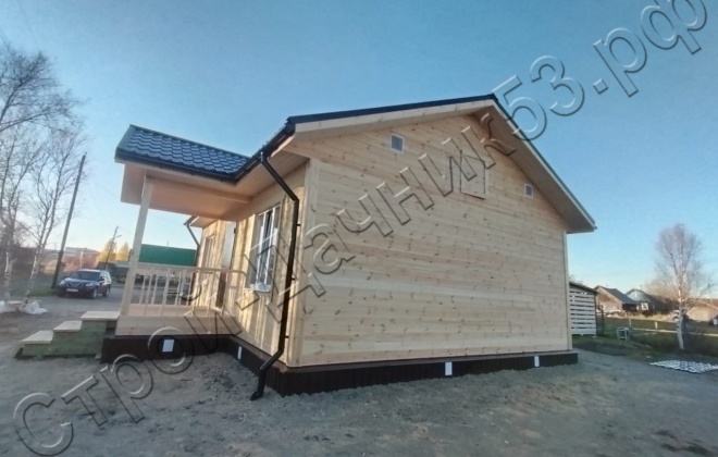 4 Каркасный дом Д-3, 9х8,5 м, 67,5 М²,  Мурманская область, село Ловозеро (10)